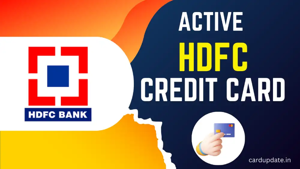 Activate HDFC Credit Card