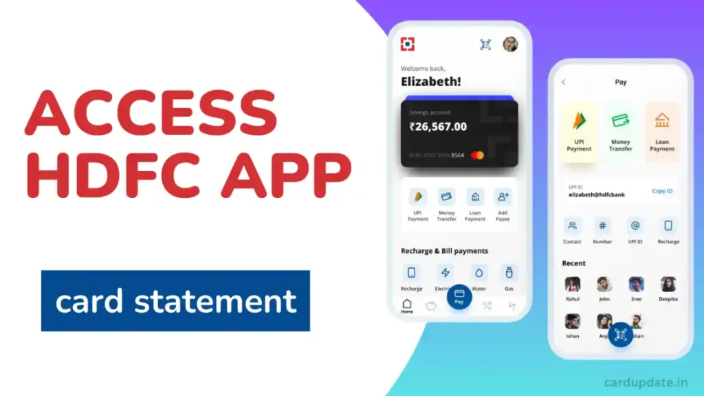 HDFC app