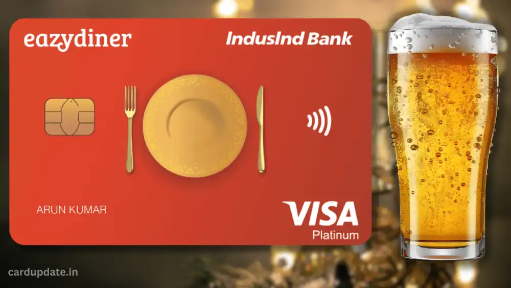 EazyDiner IndusInd Bank Platinum Credit Card