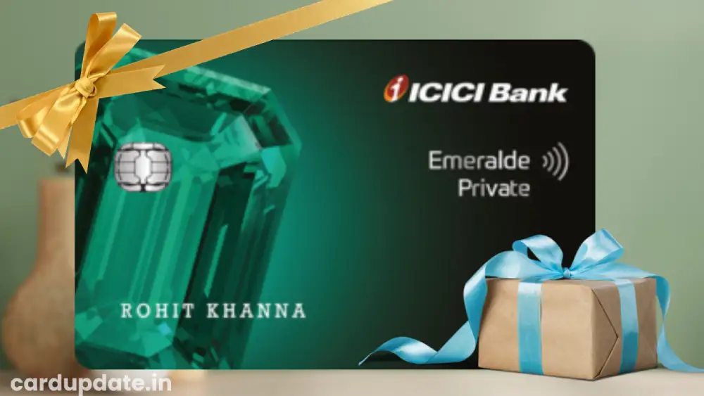 icici emeralde credit card gift